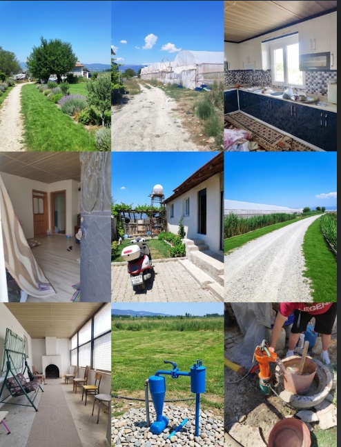 GÖLHİSAR DA MÜSAKİL EVİ BULUNAN 5 DÖNÜMÜ SERA TOPLAM 10 DÖNÜM VERİMLİ ARAZİ